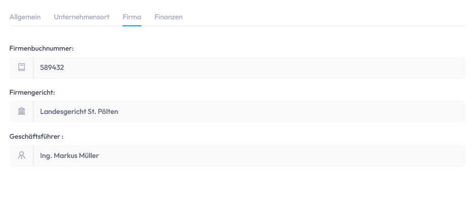 Firmendaten